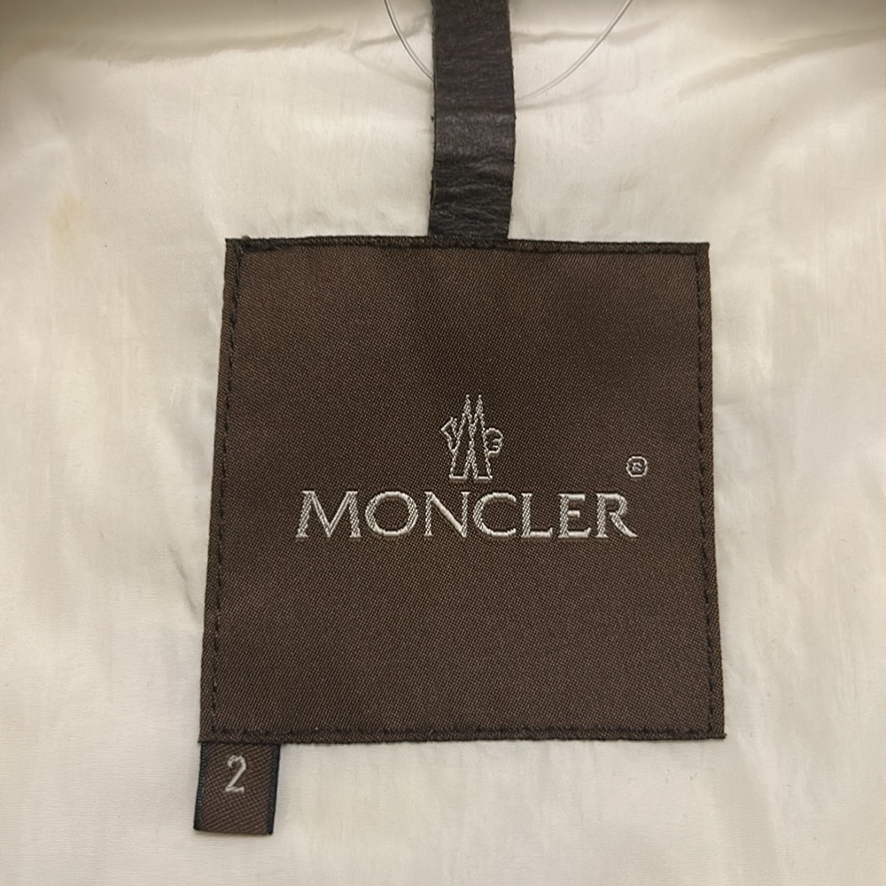 Moncler fitted cream blazer - Picture 3 of 4